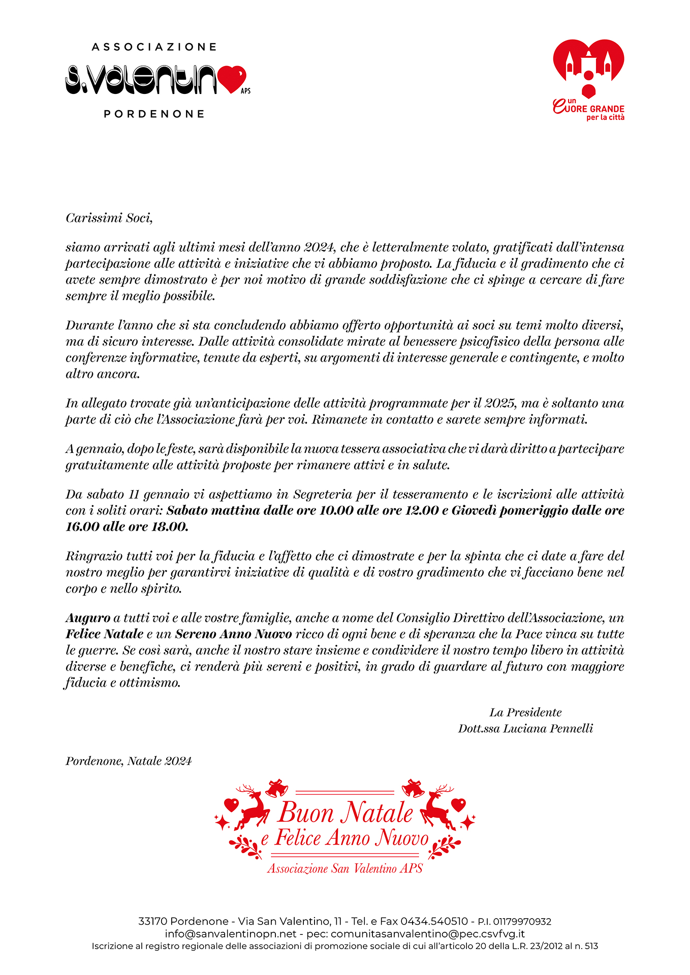 Lettera Soci San Valentino_Natale2024